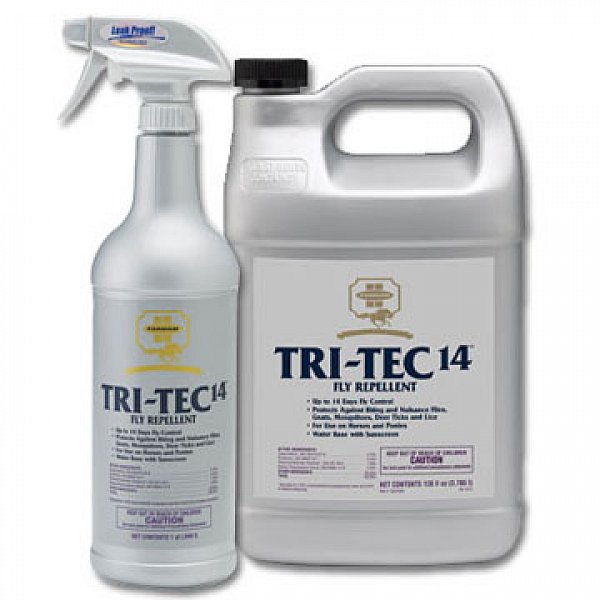 Tri-Tec 14 Insektenabwehrmittel. Eine Anwendung hält bis zu 7 Tagen. (946ml)